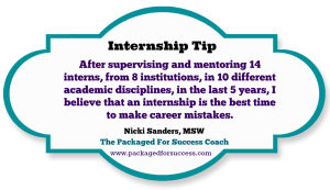 internship best time to make career mistakes