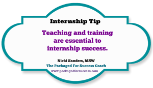 internship tip teaching and training essential