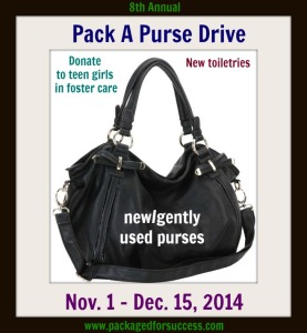 pack a purse drive 2014