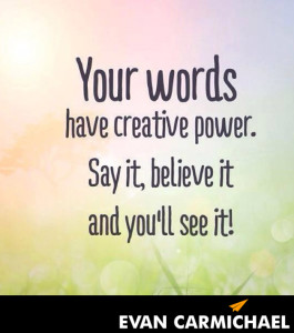 words have creative power